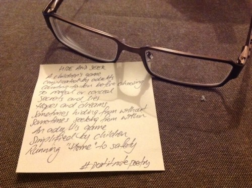 Post It Note Poetry Feb 12