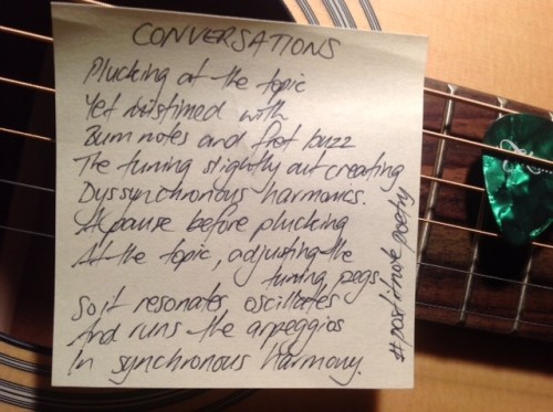 Post It Note Poetry Feb 20