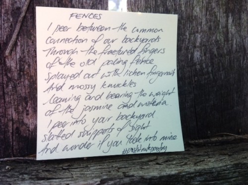 Post It Note Poetry Feb 21