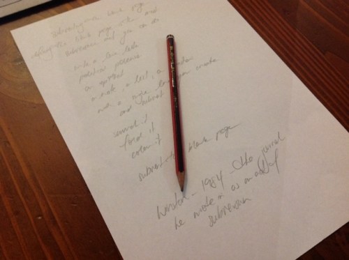 My initial notes for this post after I was reading the Introduction to George Orwell's '1984.'