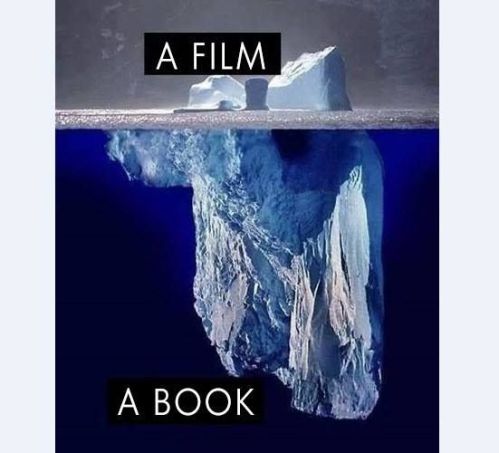 Book Versus Movie Iceberg